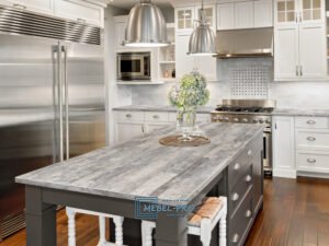 Столешница Slotex Рустик вуд серый 8071/Rw в изделии