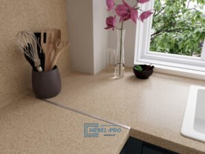 Столешница Slotex Семолина карамельная 2237/6 в изделии